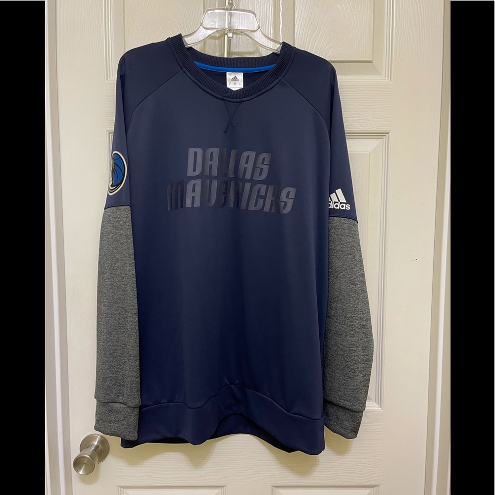 Adidas Pullover Dallas Mavericks Sz XL